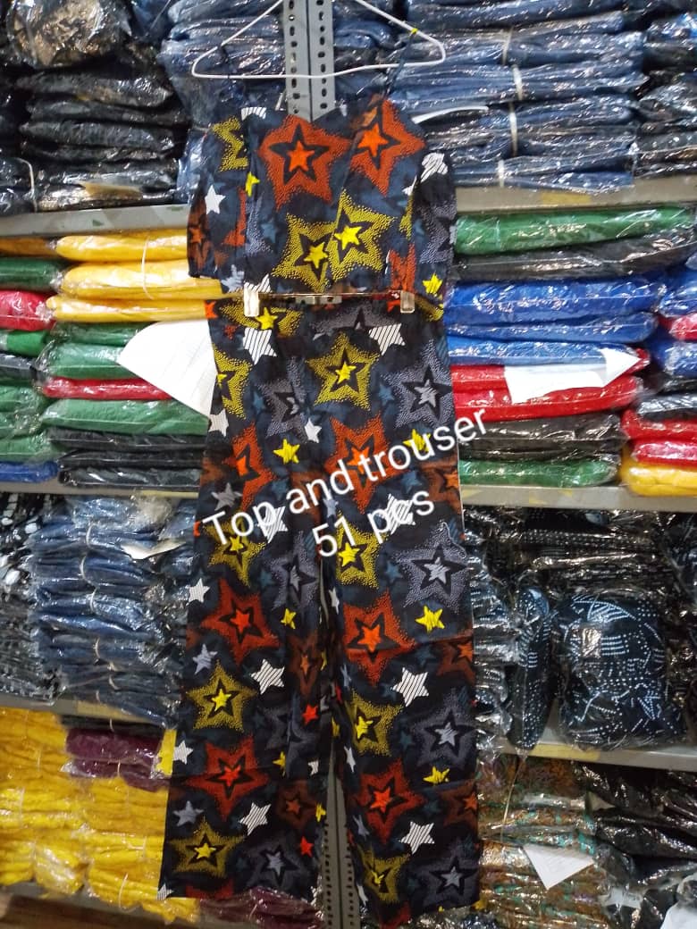 Ankara top and trouser
